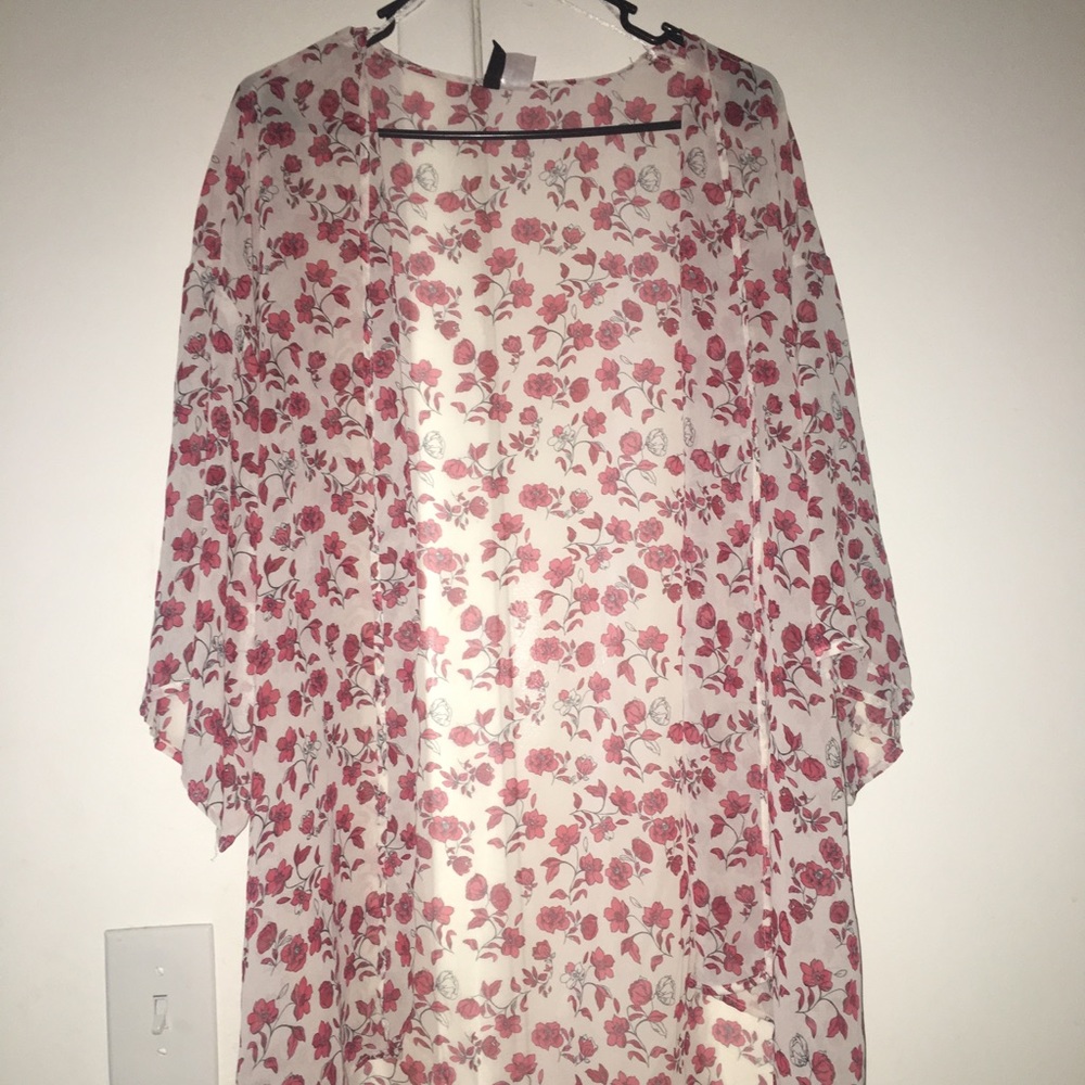 Divided by H&M White Kimono